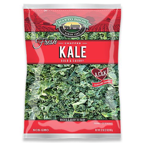 slide 1 of 1, Kale Greens Chopped - 32 OZ, 32 oz