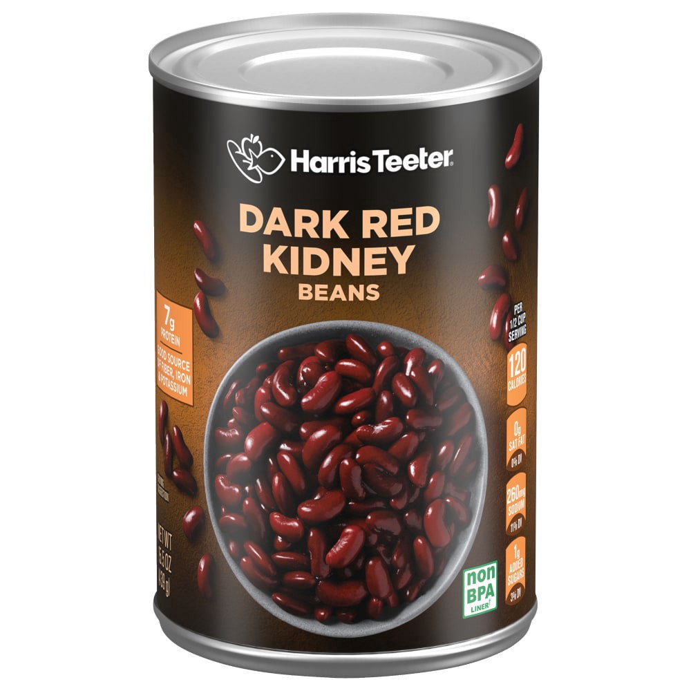 slide 3 of 3, Harris Teeter™ Dark Red Kidney Beans, 15.5 oz