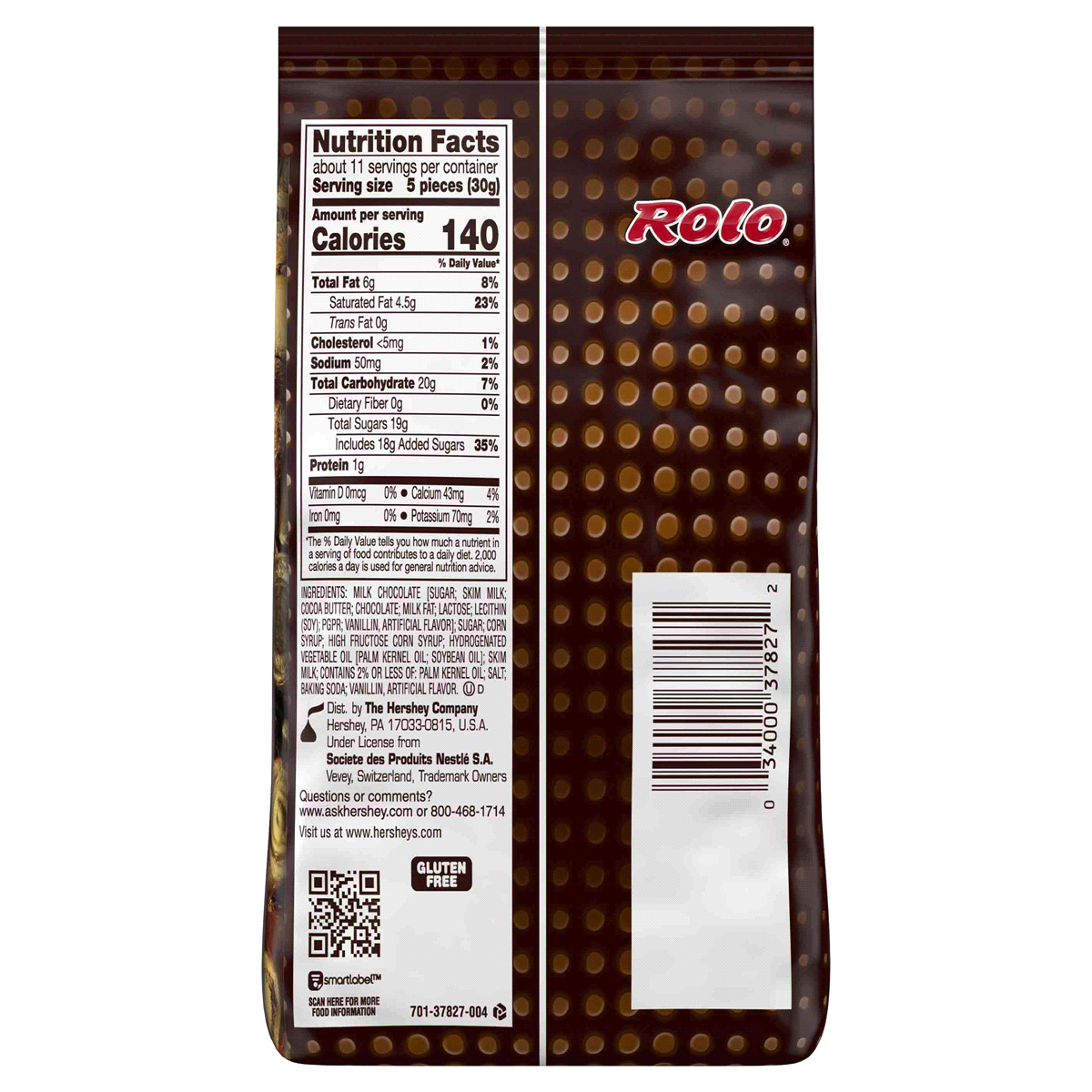 slide 5 of 6, Rolo Chewy Caramel in Milk Chocolate Classic Bag, 12 oz