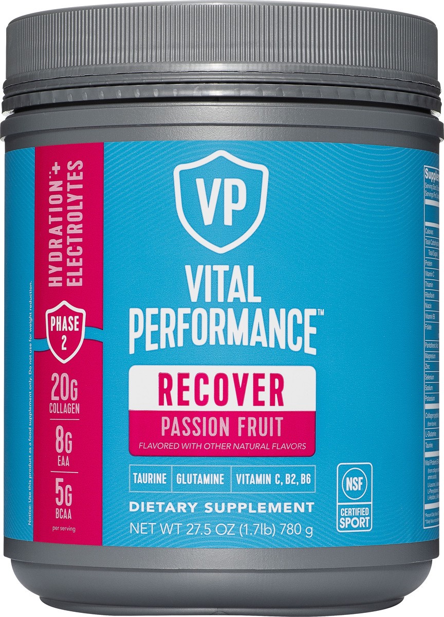 slide 4 of 6, Vital Performance Passion Fruit Recover 27.5 oz, 27.5 oz