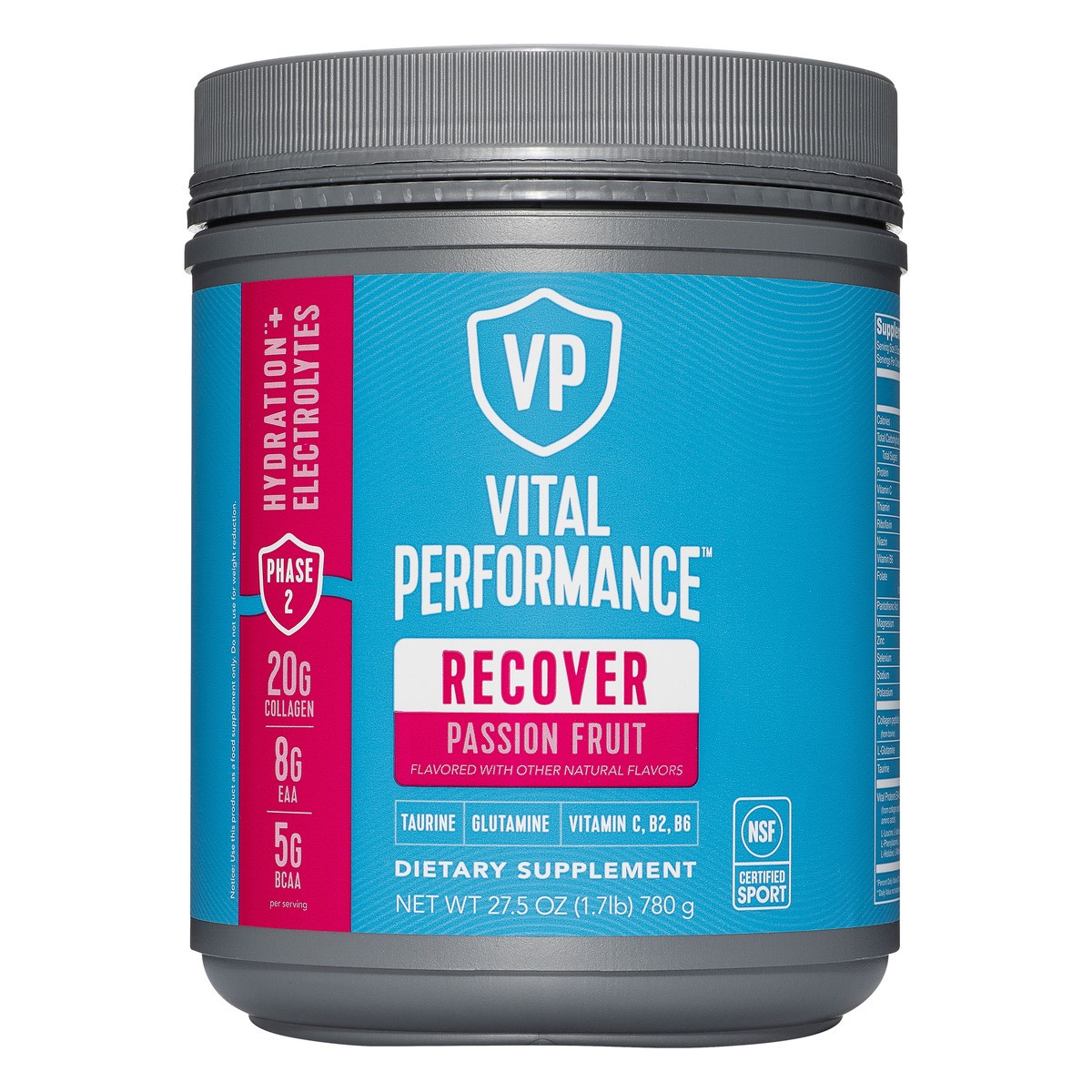 slide 2 of 6, Vital Performance Passion Fruit Recover 27.5 oz, 27.5 oz