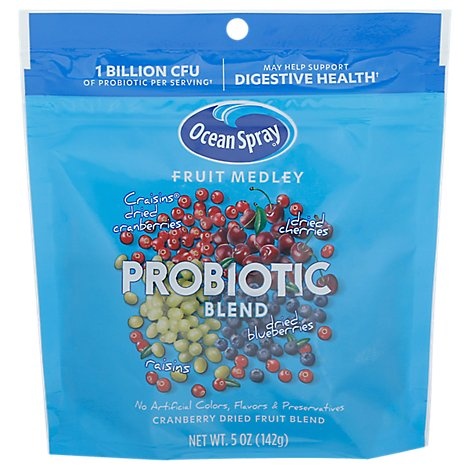 slide 1 of 1, Ocean Spray Probiotic Blend Fruit Medley, 5 oz