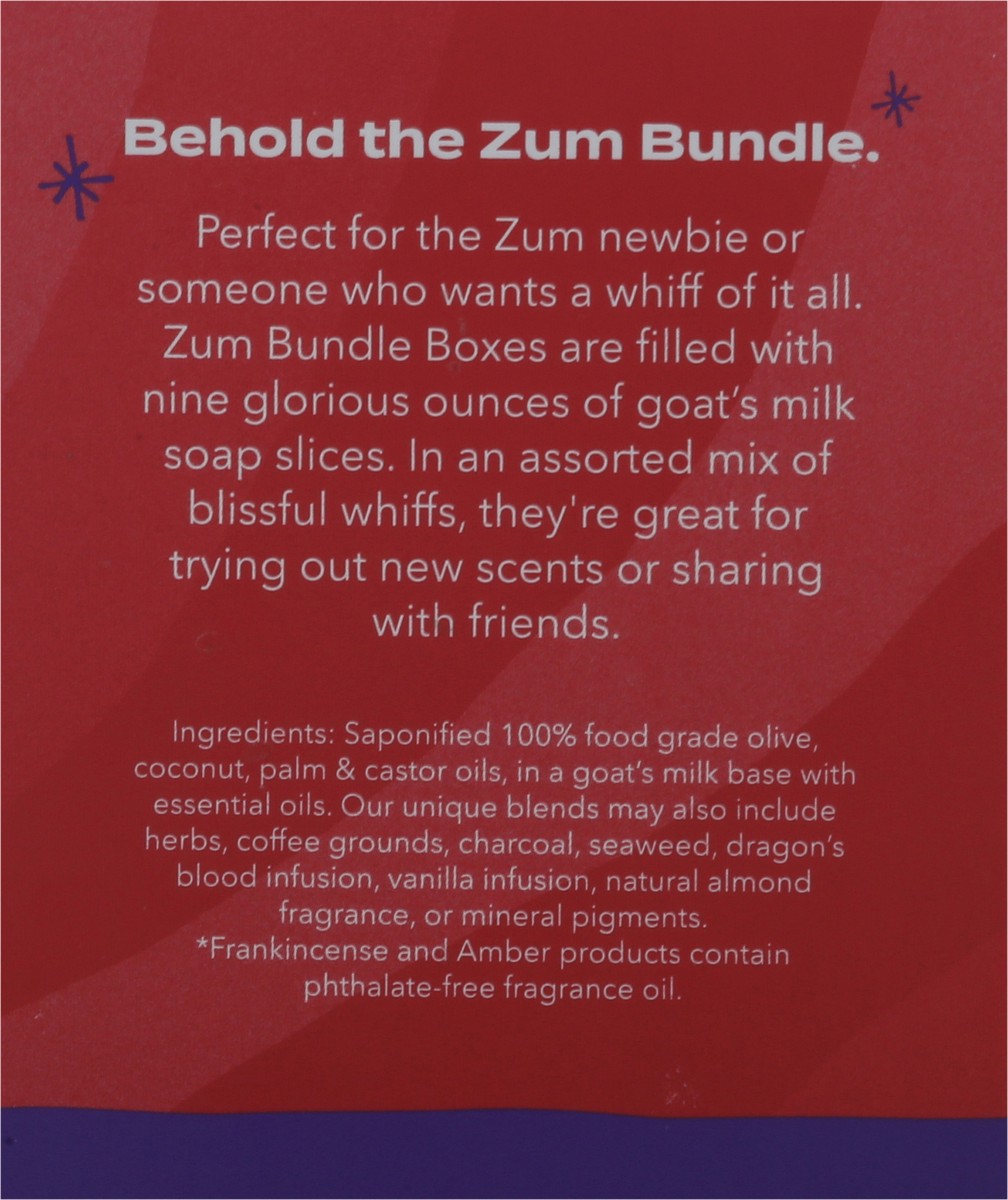 slide 4 of 13, Zum Bundle Box Goat's Milk Soap 9 oz, 3 ct