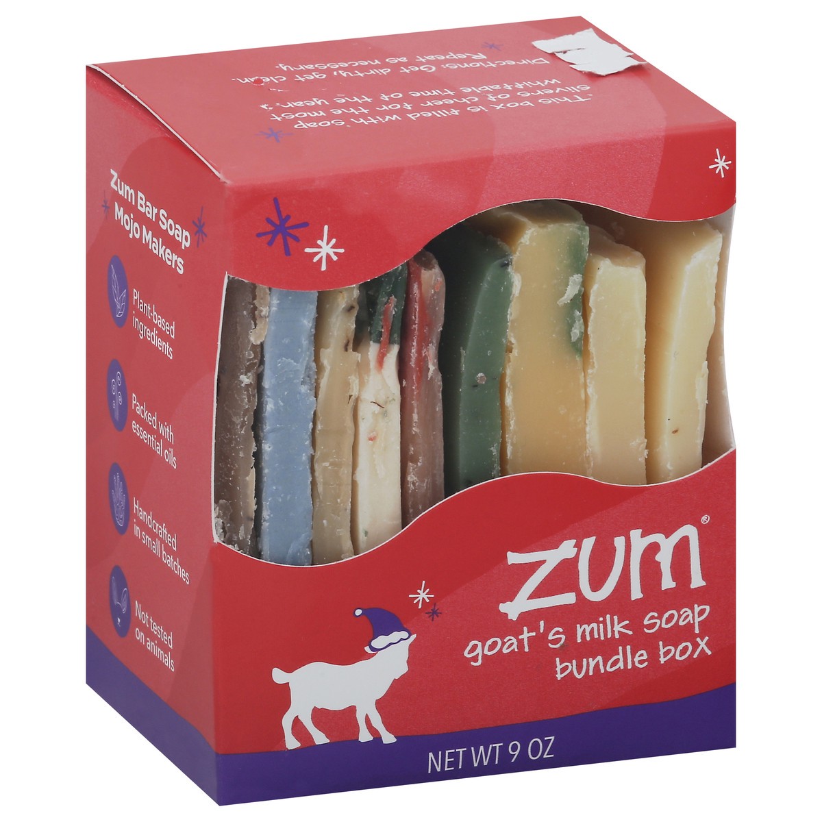 slide 3 of 13, Zum Bundle Box Goat's Milk Soap 9 oz, 3 ct