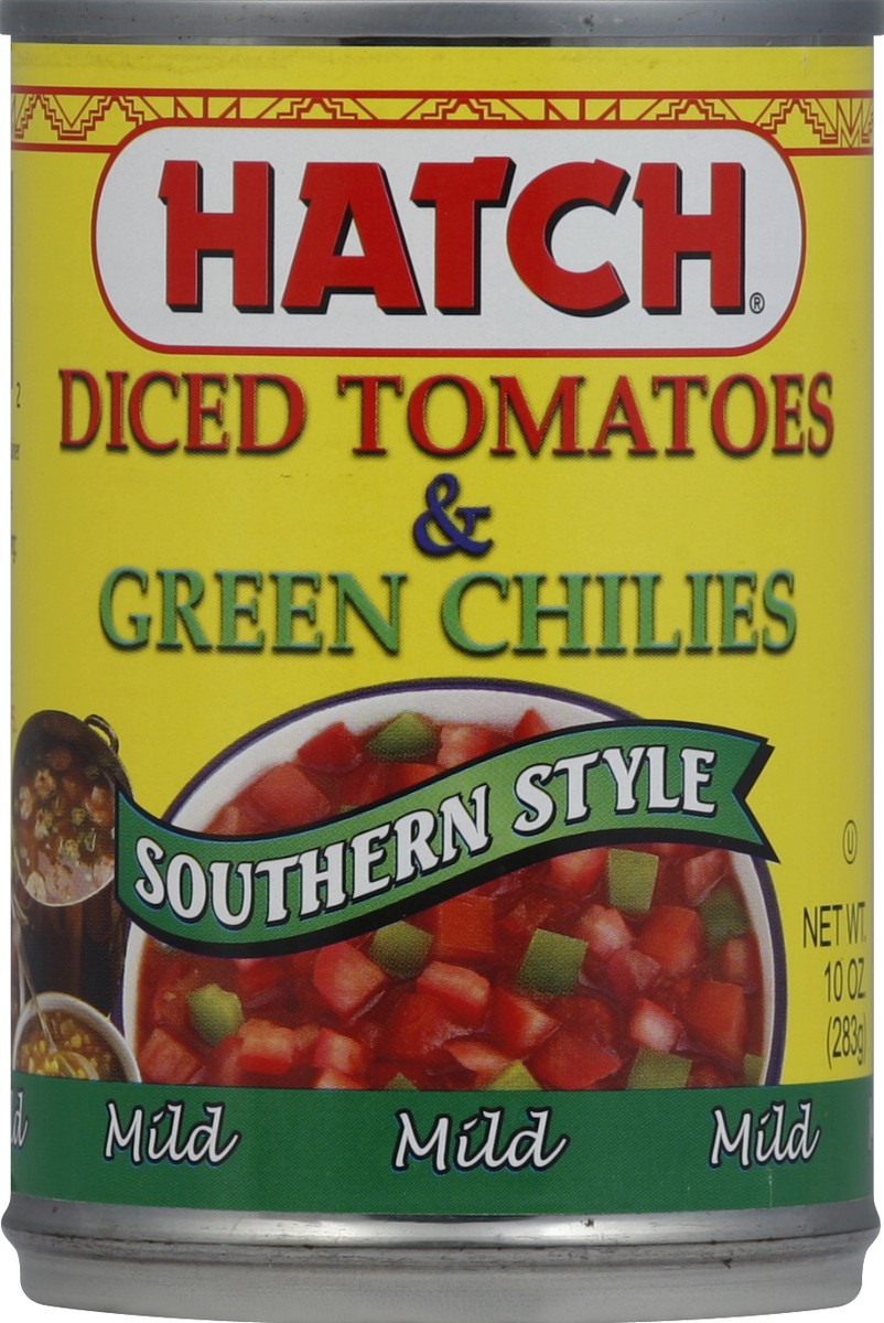 slide 2 of 2, Hatch Diced Tomatoes & Green Chilies 10 oz, 10 oz