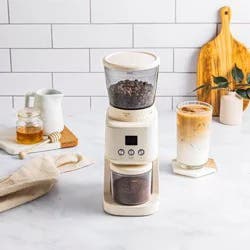 Hy-Vee Seasons Burr Coffee Grinder In Linen