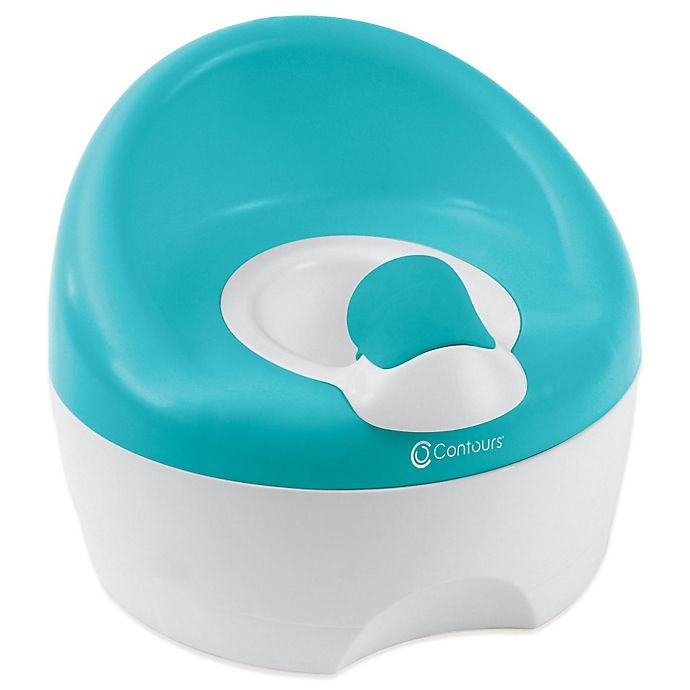 slide 1 of 5, Contours Bravo 3-in-1 Potty Trainer - Aqua, 1 ct