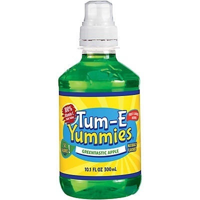 slide 1 of 1, Tum-E Yummies Greentastic Apple Fruit Flavored Drink - 10.1 fl oz, 10.1 fl oz