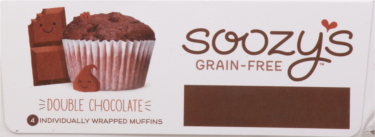 slide 11 of 13, Soozy's Grain-Free Double Chocolate Muffins 4 ea, 4 ct