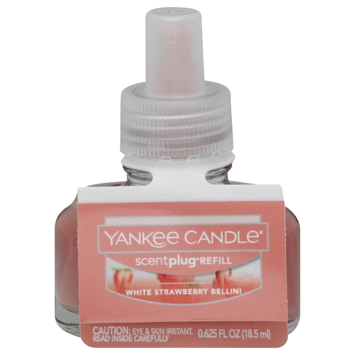 slide 1 of 9, Yankee Candle ScentPlug Oil Refill White Strawberry Bellini, 1 ct