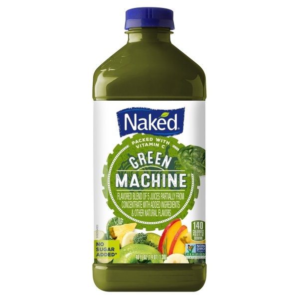 slide 1 of 6, Naked Juice Green Machine 100% Juice Smoothie, 32 oz