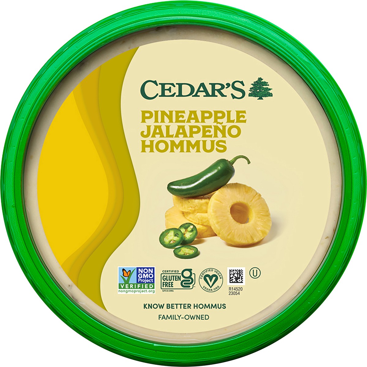 slide 4 of 7, Cedar's Foods Pineapple Japaleno Hommus, 8 oz