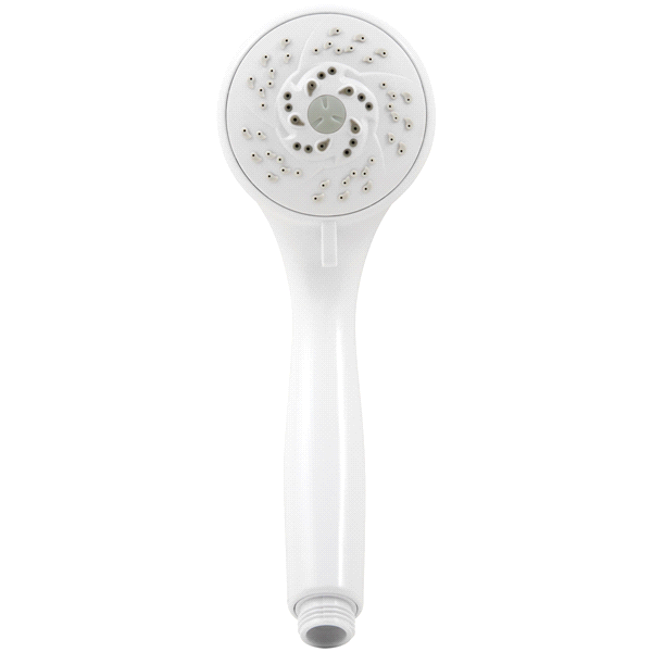 slide 1 of 1, Simply Clean 3 POS White Handheld Shower, 1 ct