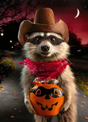Avanti Press I Raccoon Cowboy Trick Or Treat