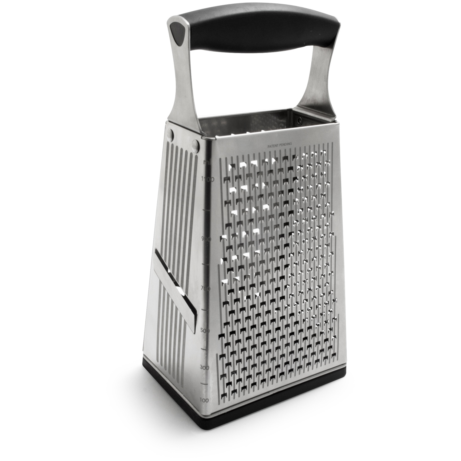 slide 1 of 1, Cuisipro 4-Sided Box Grater with Ginger Grater Base, 1 ct