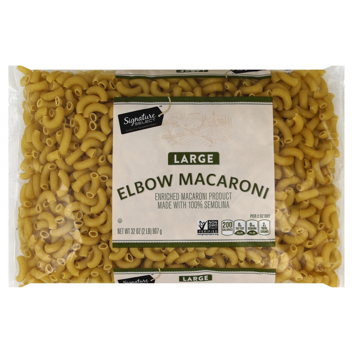 slide 1 of 5, Signature Select Elbow Macaroni 32 oz, 32 oz