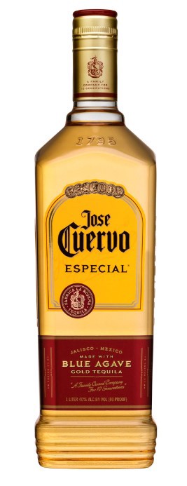 slide 1 of 1, Jose Cuervo Gold Tequila, 1 liter