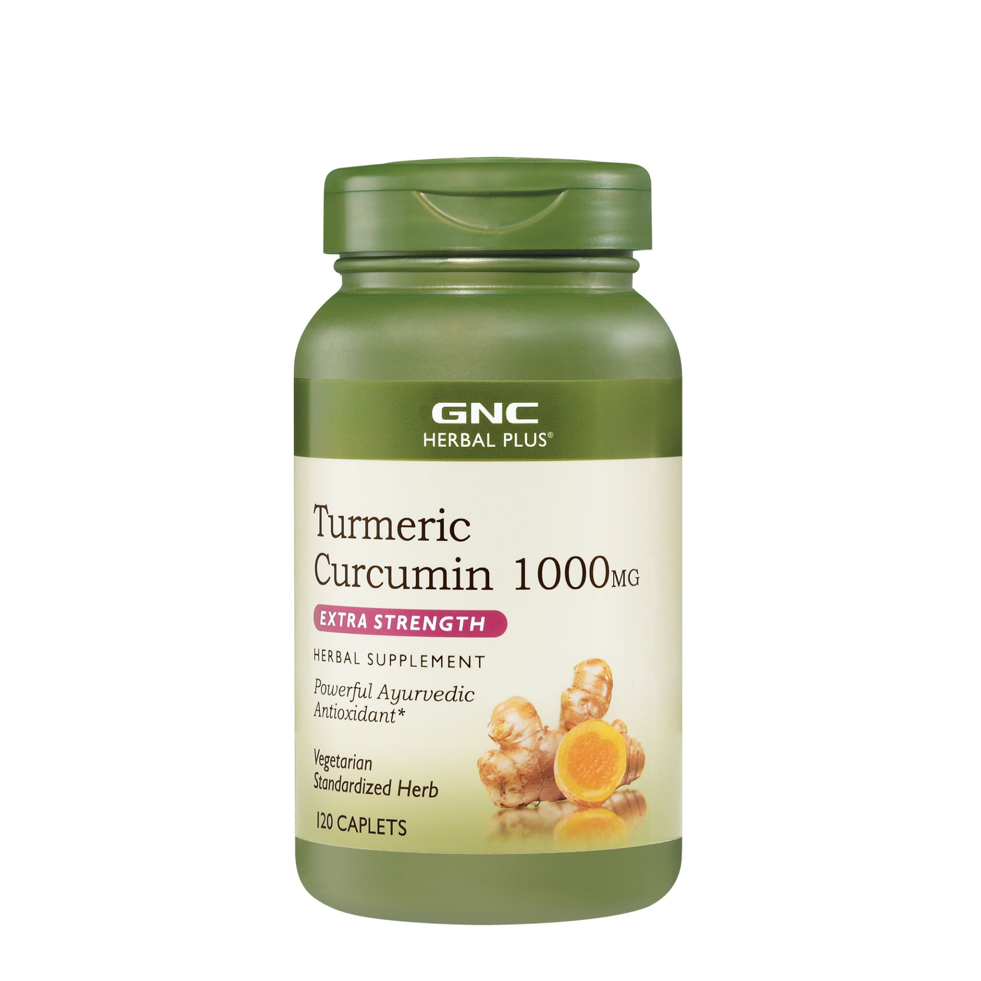 slide 1 of 1, GNC Herbal Plus Turmeric Curcumin 1000 MG Extra Strength, 120 ct