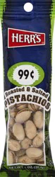Herr's Roasted & Salted Pistachios 1 oz