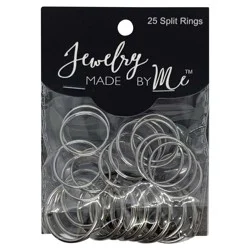 Classic Silver Split Rings