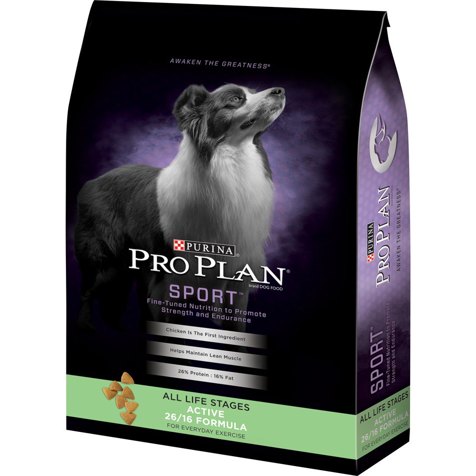 slide 2 of 9, Purina Pro Plan Dry Dog Food, SPORT Active 26/16 Formula, 37.50 lb