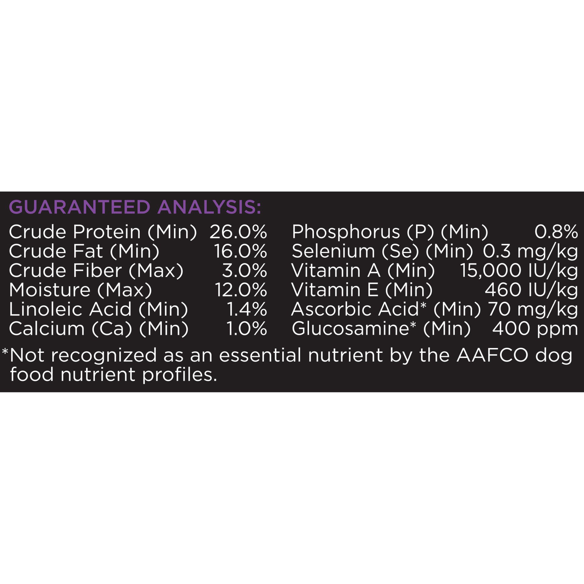 slide 5 of 9, Purina Pro Plan Dry Dog Food, SPORT Active 26/16 Formula, 37.50 lb