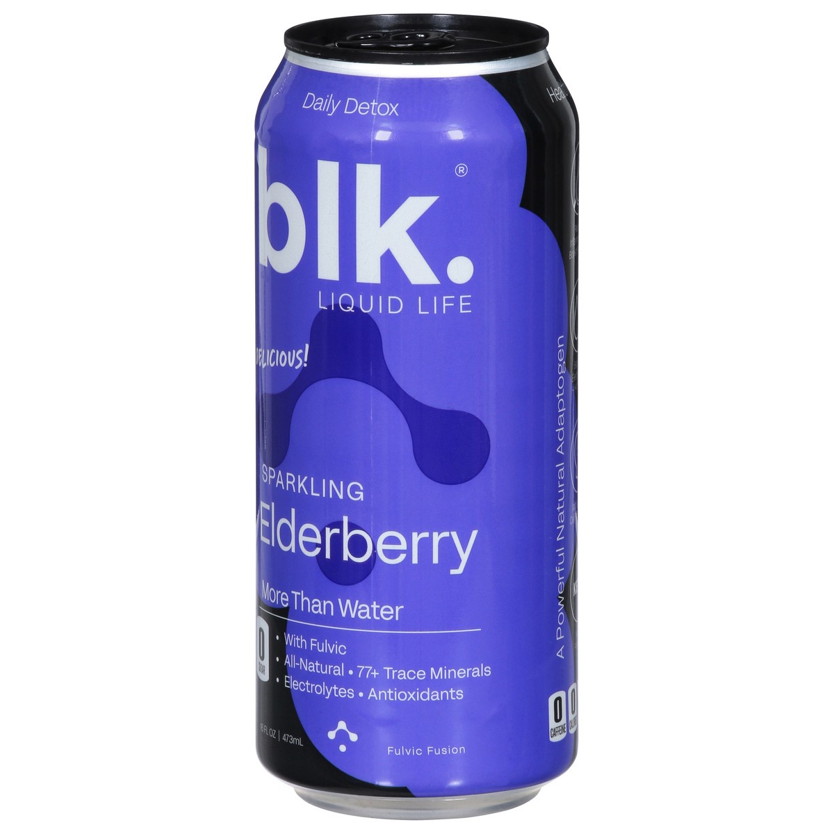 slide 4 of 4, blk. Sparkling Elderberry Fulvic Fusion 16 fl oz, 16 fl oz
