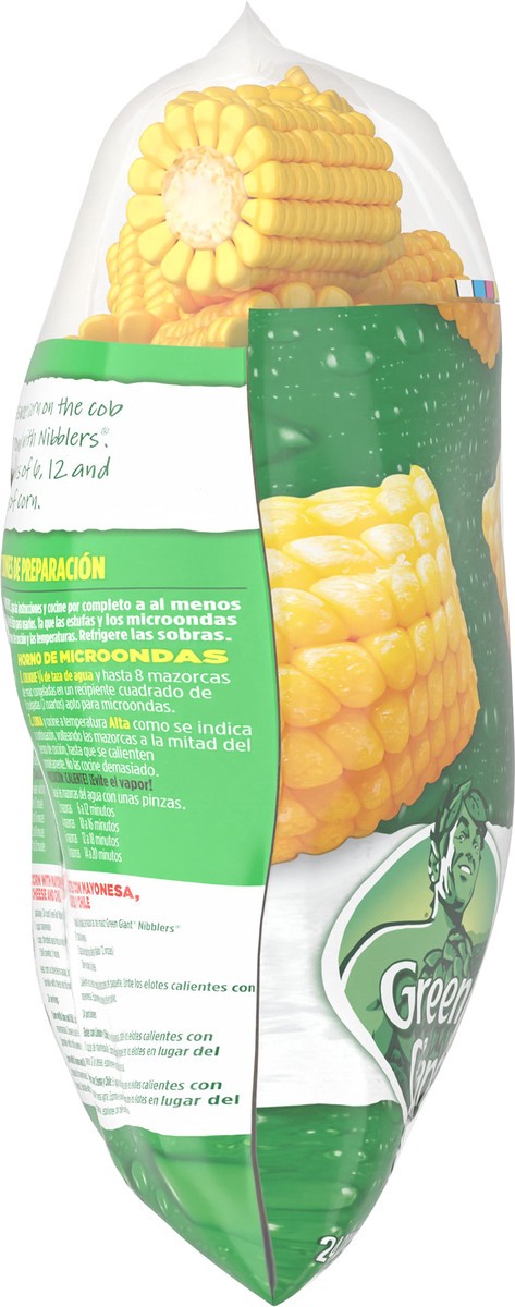 slide 2 of 11, Green Giant Nibblers Corn on the Cob, 24 Ct (Frozen), 24 ct