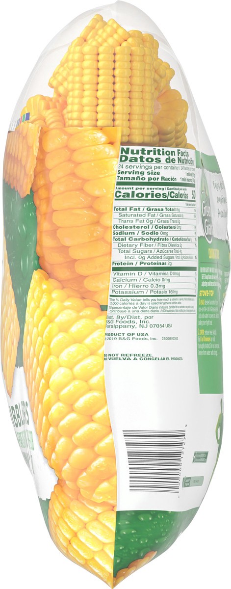 slide 9 of 11, Green Giant Nibblers Corn on the Cob, 24 Ct (Frozen), 24 ct