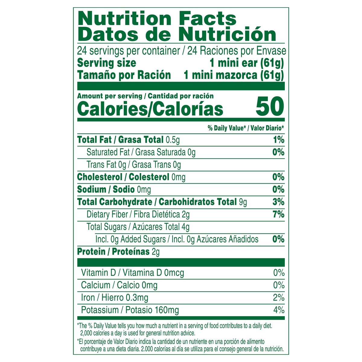 slide 11 of 11, Green Giant Nibblers Corn on the Cob, 24 Ct (Frozen), 24 ct