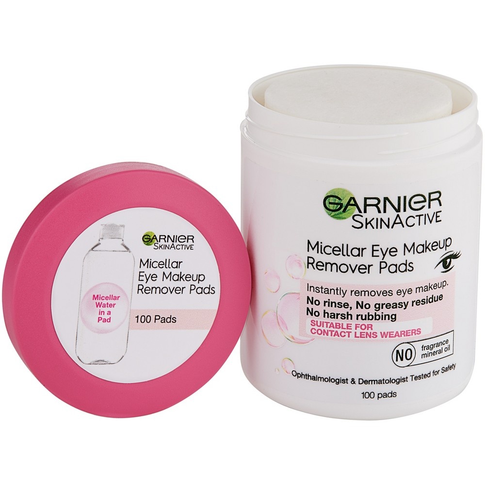 Garnier Skinactive Micellar Eye Makeup Remover Cotton Pads 100 ct Shipt