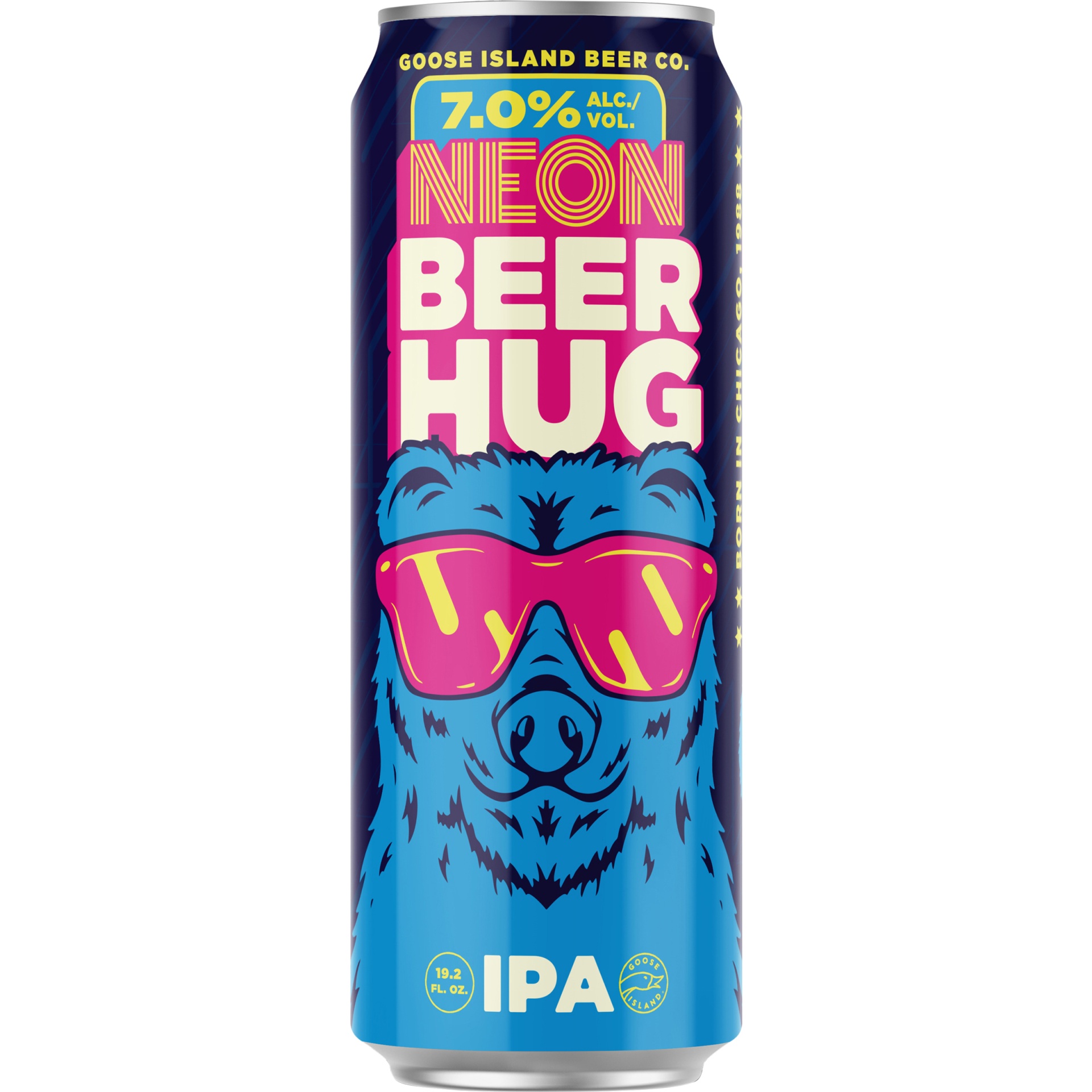 Goose Island Beer Co. Neon Beer Hug IPA 19.2 fl oz Shipt