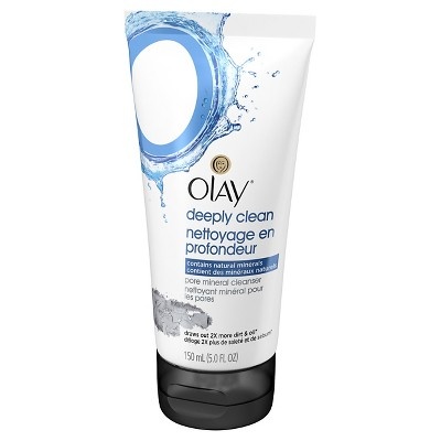 slide 1 of 2, Olay Deep Pore Mineral Cleanser, 5 fl oz