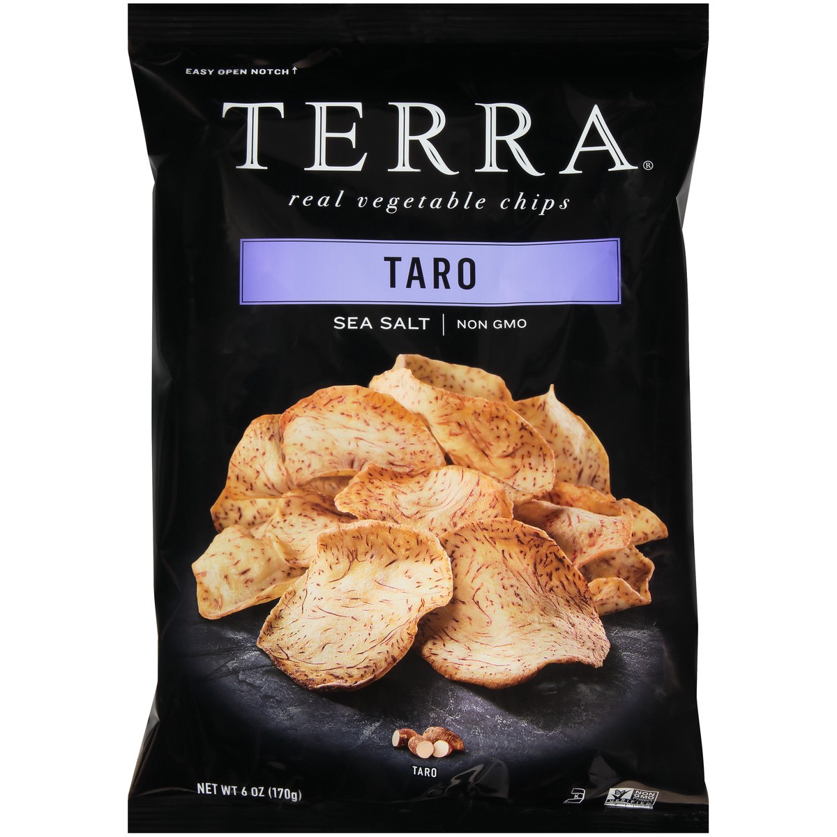 slide 4 of 9, Terra Taro Real Vegetable Chips 6 oz. Bag, 6 oz
