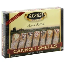 Alessi Sicilian Style Cannoli Shells