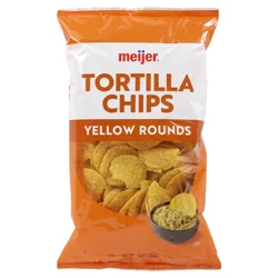 Meijer Yellow Round Tortilla Chips