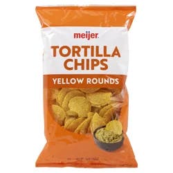 Meijer Yellow Round Tortilla Chips