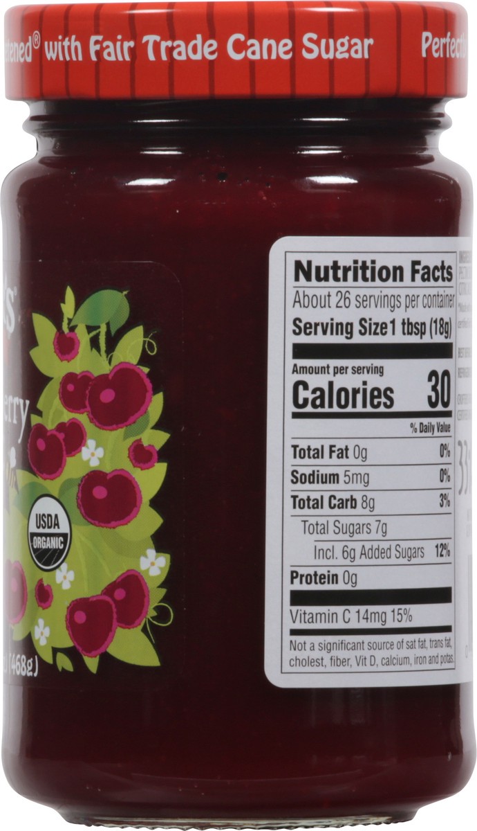 slide 7 of 9, Crofter's Organic Morello Cherry Premium Spread 16.5 oz, 1 ct