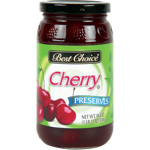 slide 1 of 1, Best Choice Cherry Preserves, 18 oz