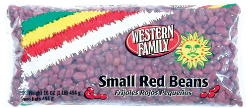 slide 1 of 1, Western Family Small Red Beans, 16 oz