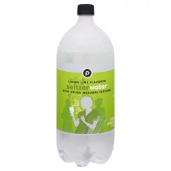 Publix Lemon Lime Flavored Seltzer Water - 2 liter