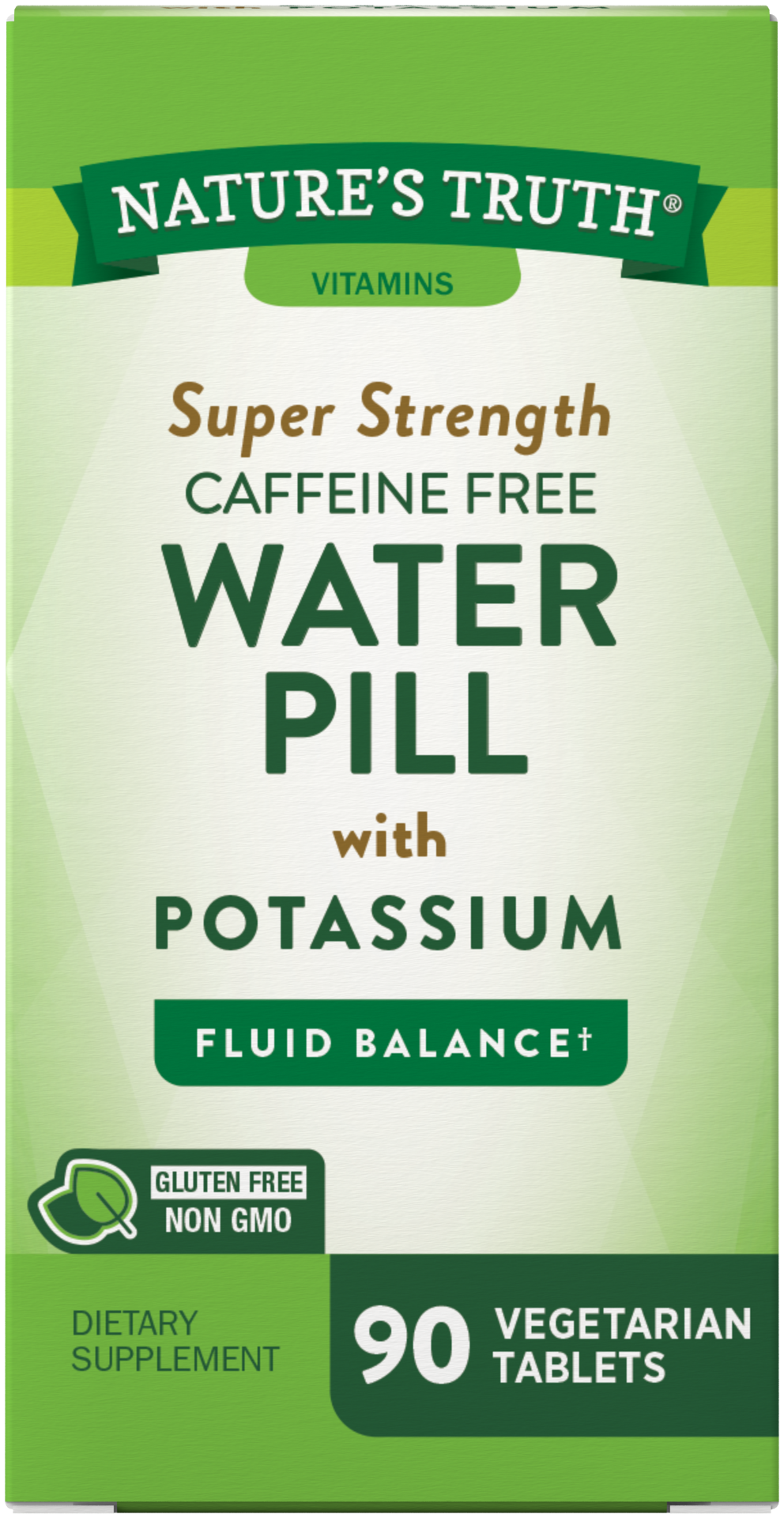 slide 1 of 8, Nature's Truth Super Strength Water Pill with Potassium, 90 ct