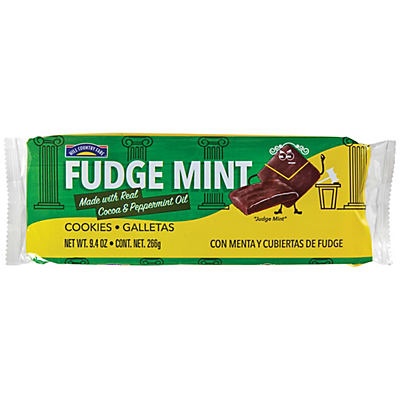 slide 1 of 1, Hill Country Fare Fudge Mint Cookies, 9.4 oz