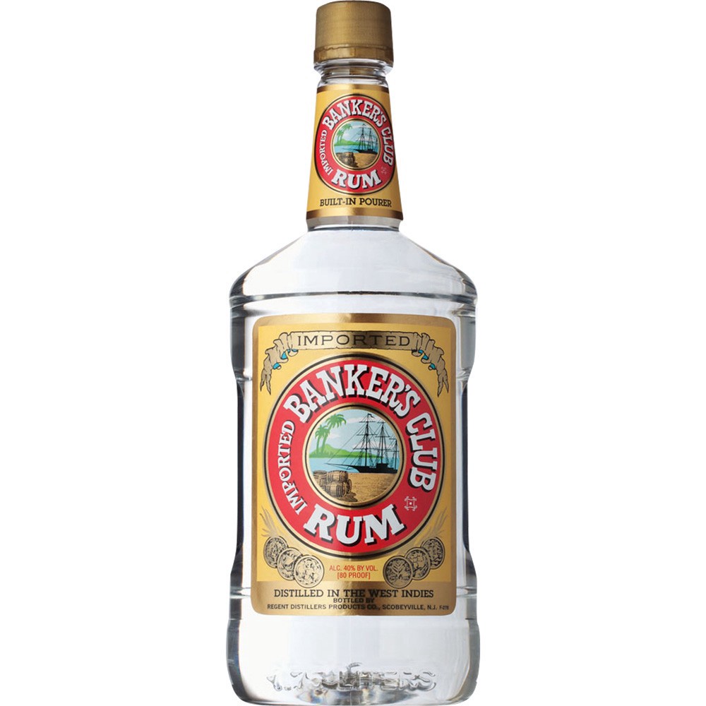 slide 1 of 1, Bankers Club Silver Rum, 1.75 liter