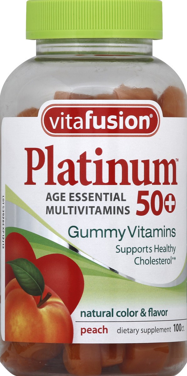 slide 1 of 3, vitafusion Gummy Vitamins 100 ea, 100 ct