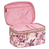 slide 2 of 9, Allegro Sophia Joy Floral Double Zip Train Case, 3 ct