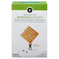 Publix Reduced Fat Woven Wheats Crackers
