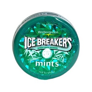slide 1 of 1, Ice Breakers Mints Wintergreen, 1.5 oz