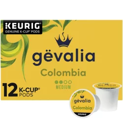 Gevalia Colombia Medium Roast K-Cup Coffee Pods