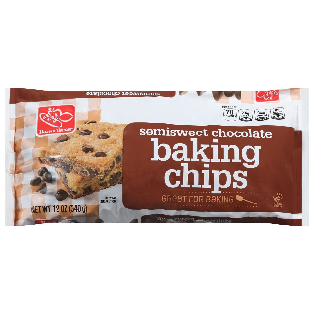 slide 2 of 2, Harris Teeter™ Semisweet Chocolate Baking Chips, 12 oz